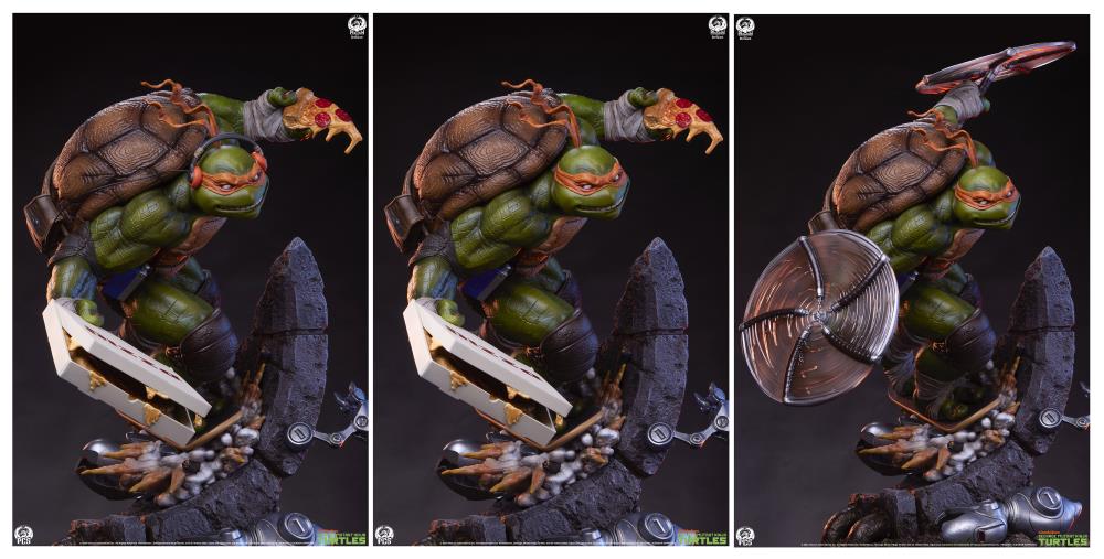 Teenage Mutant Ninja Turtles Legends Michelangelo Deluxe 1/3 Scale Limited Edition Statue Gallery Image 58
