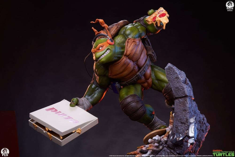 Teenage Mutant Ninja Turtles Legends Michelangelo Deluxe 1/3 Scale Limited Edition Statue Gallery Image 35