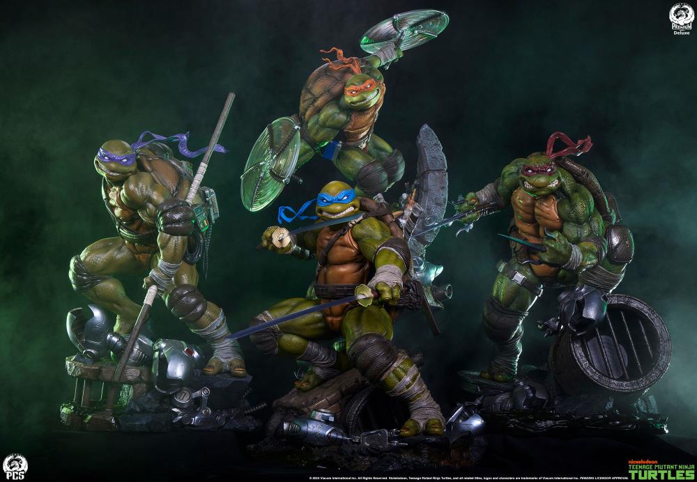 Teenage Mutant Ninja Turtles Legends Michelangelo Deluxe 1/3 Scale Limited Edition Statue Gallery Image 60