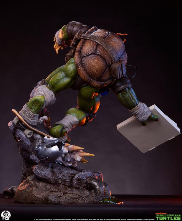 Teenage Mutant Ninja Turtles Legends Michelangelo Deluxe 1/3 Scale Limited Edition Statue Gallery Image 21