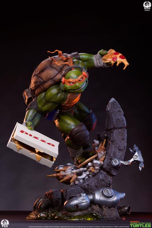 Teenage Mutant Ninja Turtles Legends Michelangelo Deluxe 1/3 Scale Limited Edition Statue Gallery Image 18