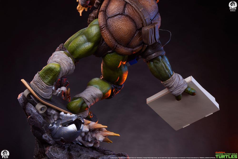 Teenage Mutant Ninja Turtles Legends Michelangelo Deluxe 1/3 Scale Limited Edition Statue Gallery Image 38