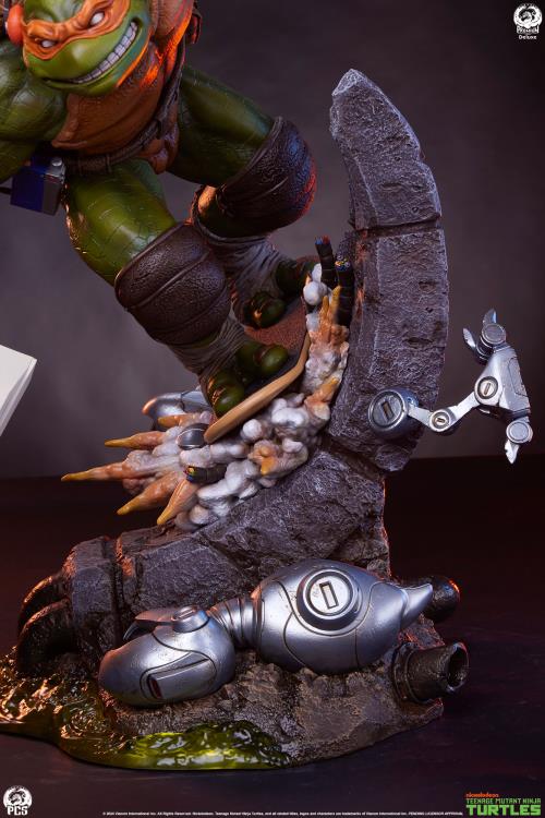 Teenage Mutant Ninja Turtles Legends Michelangelo Deluxe 1/3 Scale Limited Edition Statue Gallery Image 52