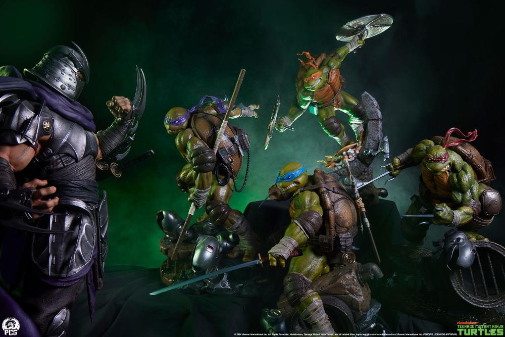 Teenage Mutant Ninja Turtles Legends Michelangelo Deluxe 1/3 Scale Limited Edition Statue Gallery Image 63