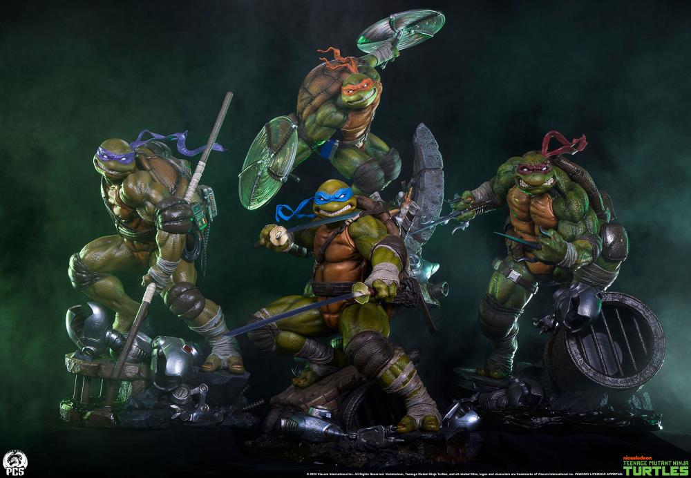 Teenage Mutant Ninja Turtles Legends Michelangelo Deluxe 1/3 Scale Limited Edition Statue Gallery Image 62