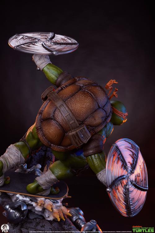 Teenage Mutant Ninja Turtles Legends Michelangelo Deluxe 1/3 Scale Limited Edition Statue Gallery Image 33
