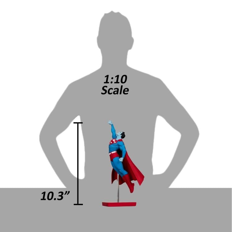 DC Comics Superman Red and Blue 1/10 Scale Limited Edition Statue (Gary Frank) Gallery Image 9