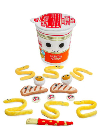 Yummy World x Nissin Cup Noodles Chicken Cup Noodles Interactive Plush Gallery Image 2