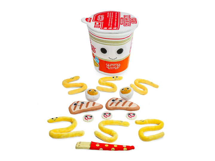 Yummy World x Nissin Cup Noodles Chicken Cup Noodles Interactive Plush Gallery Image 1