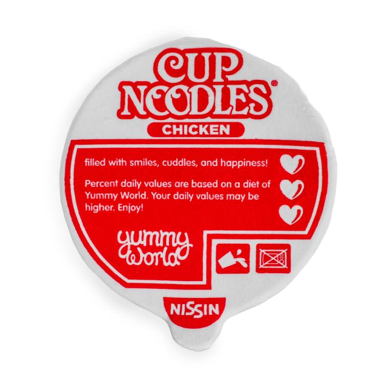 Yummy World x Nissin Cup Noodles Chicken Cup Noodles Interactive Plush Gallery Image 3