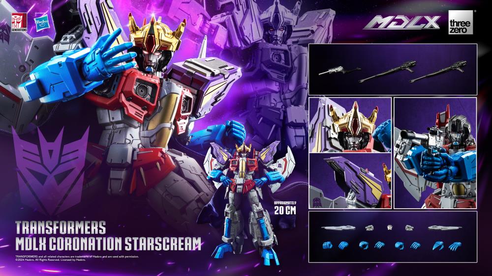 Transformers MDLX Articulated Figure Series Coronation Starscream Gallery Image 20