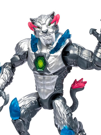 MrBeast Lab Mutators Beast Mutation Chamber Metallic Panther Action Figure Gallery Image 2