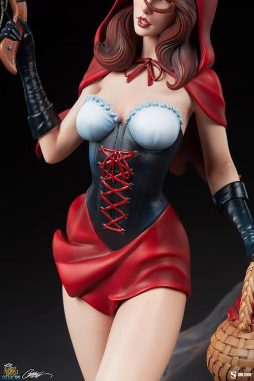 Fairytale Fantasies Collection Red Riding Hood Exclusive Statue Gallery Image 11