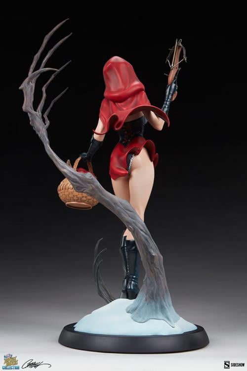 Fairytale Fantasies Collection Red Riding Hood Exclusive Statue Gallery Image 8