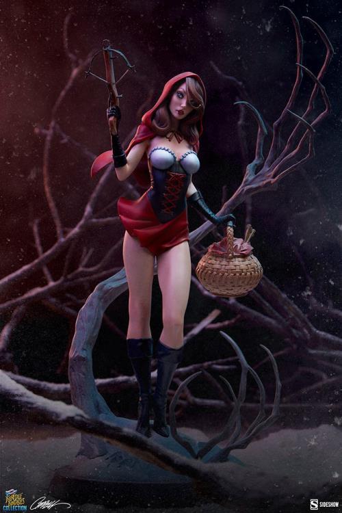 Fairytale Fantasies Collection Red Riding Hood Exclusive Statue Gallery Image 3