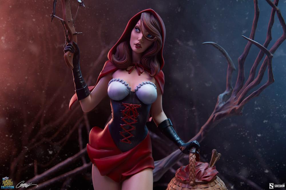 Fairytale Fantasies Collection Red Riding Hood Exclusive Statue Gallery Image 4