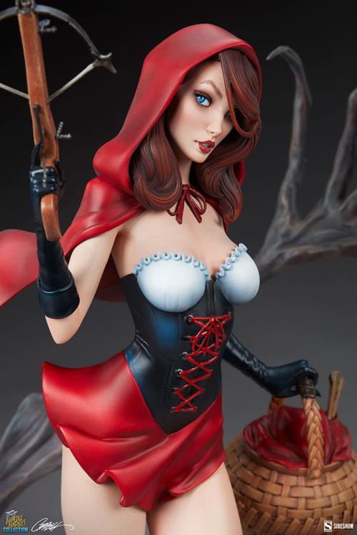 Fairytale Fantasies Collection Red Riding Hood Exclusive Statue Gallery Image 10