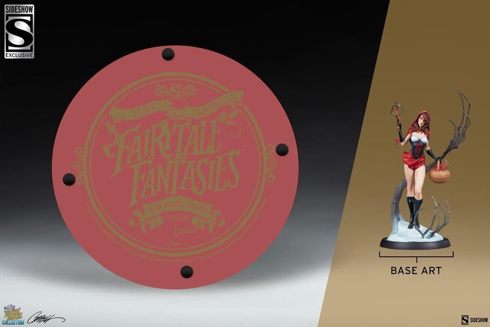 Fairytale Fantasies Collection Red Riding Hood Exclusive Statue Gallery Image 18