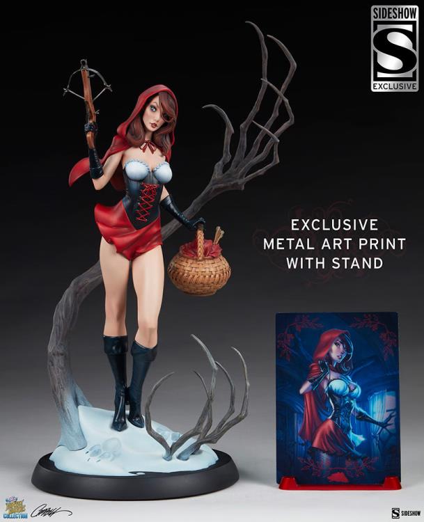 Fairytale Fantasies Collection Red Riding Hood Exclusive Statue Gallery Image 16