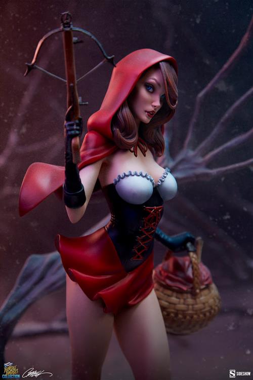 Fairytale Fantasies Collection Red Riding Hood Exclusive Statue Gallery Image 5