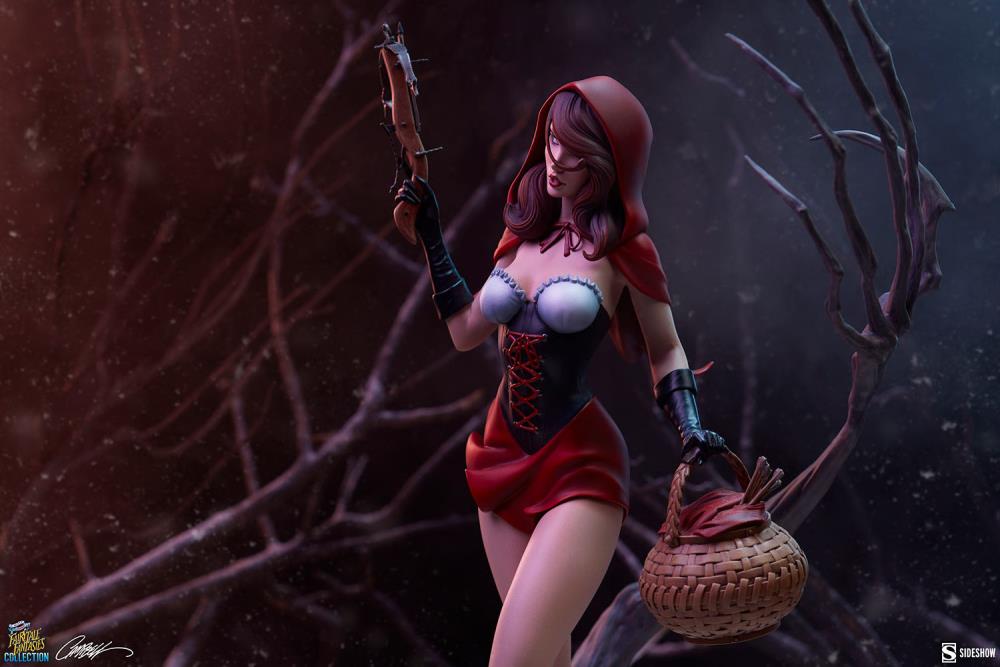 Fairytale Fantasies Collection Red Riding Hood Exclusive Statue Gallery Image 6