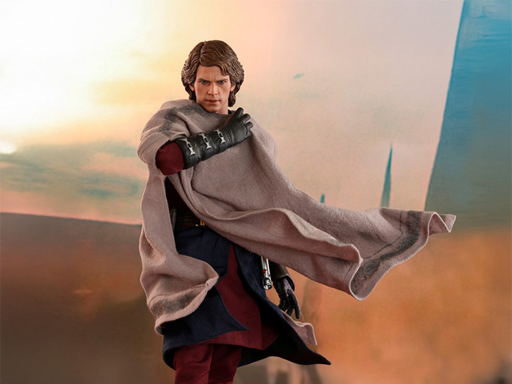 Star Wars: The Clone Wars TMS020B Anakin Skywalker and STAP Special Edition 1/6th Scale Figure Gallery Image 1