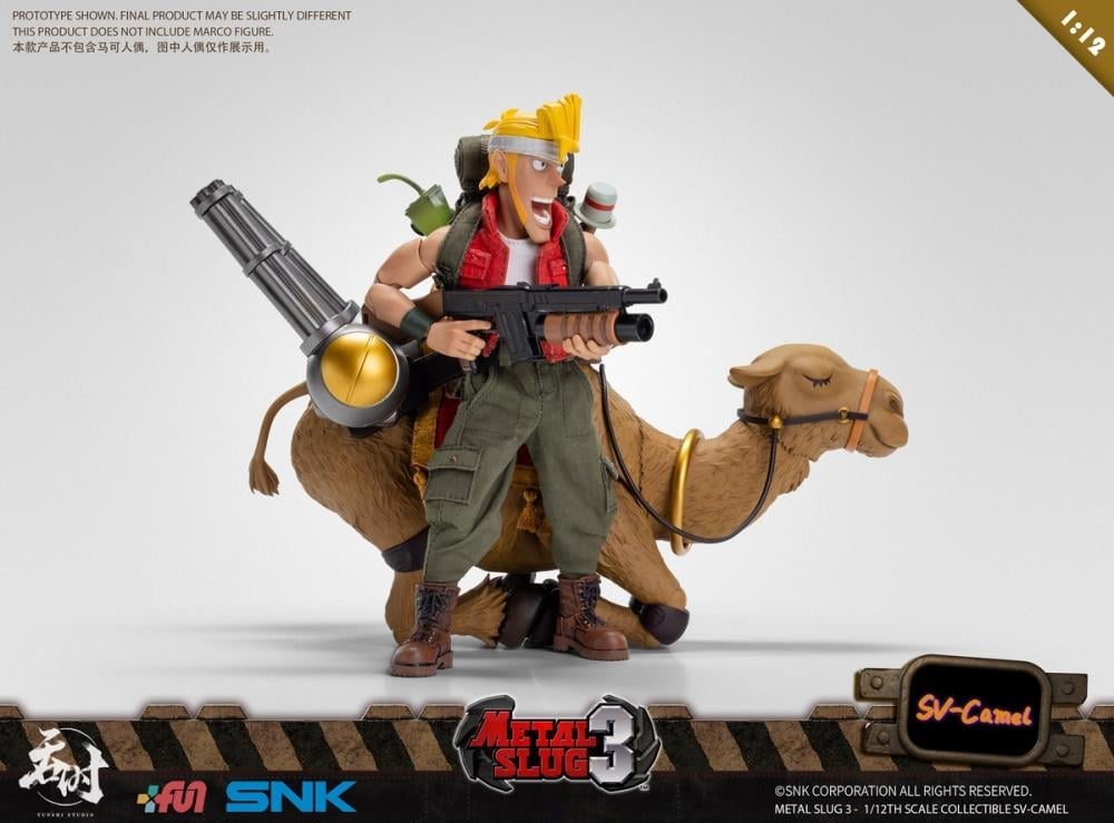 メタルスラッグ 1/12スケール キャメルスラッグ ラクダ lSlug3 Metal Slug 3 SV-Camel 1/12 Scale Action Figure