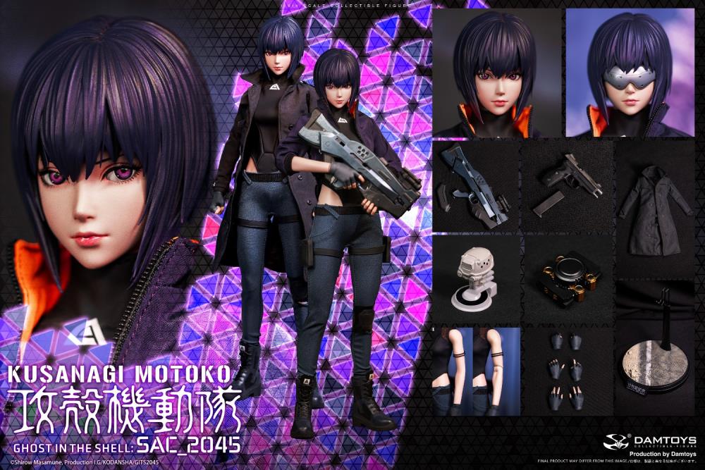 Ghost in the Shell: SAC_2045 Motoko Kusanagi (Casual Outfit Ver.) 1/6 Scale Figure Gallery Image 34