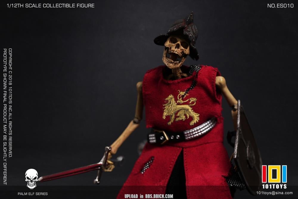 Palm Elf Series Medieval Knight (Ver. A) 1/12 Scale Action Figure Gallery Image 4