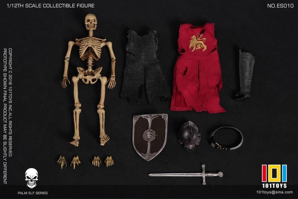 Palm Elf Series Medieval Knight (Ver. A) 1/12 Scale Action Figure Gallery Image 6