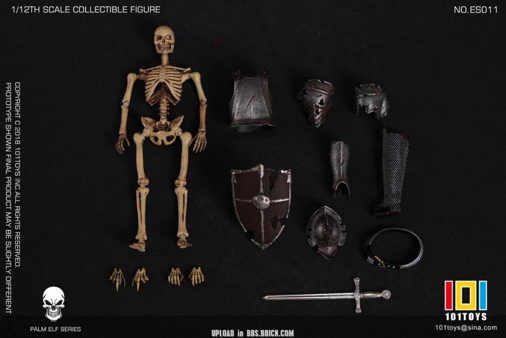 Palm Elf Series Medieval Knight (Ver. B) 1/12 Scale Action Figure Gallery Image 9