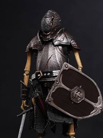 Palm Elf Series Medieval Knight (Ver. C) 1/12 Scale Action Figure Gallery Image 2