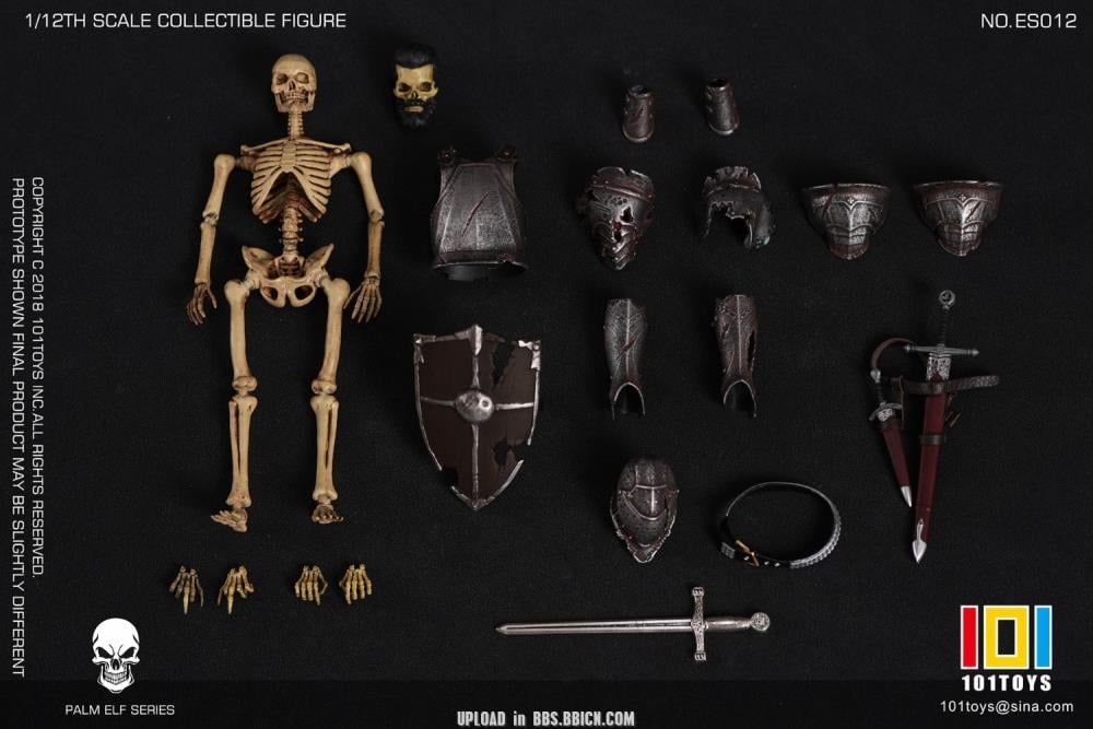 Palm Elf Series Medieval Knight (Ver. C) 1/12 Scale Action Figure Gallery Image 9