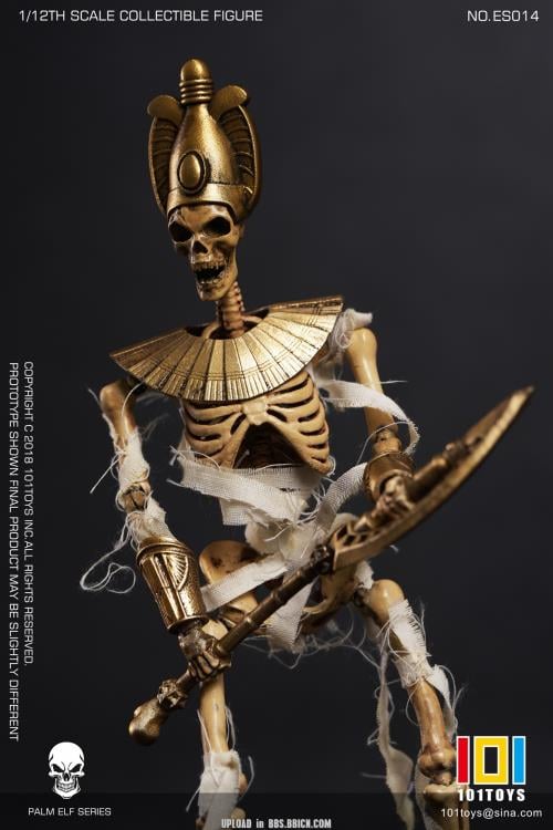 Palm Elf Series Egyptian Mummy 1/12 Scale Action Figure with Sarcophagus Gallery Image 6