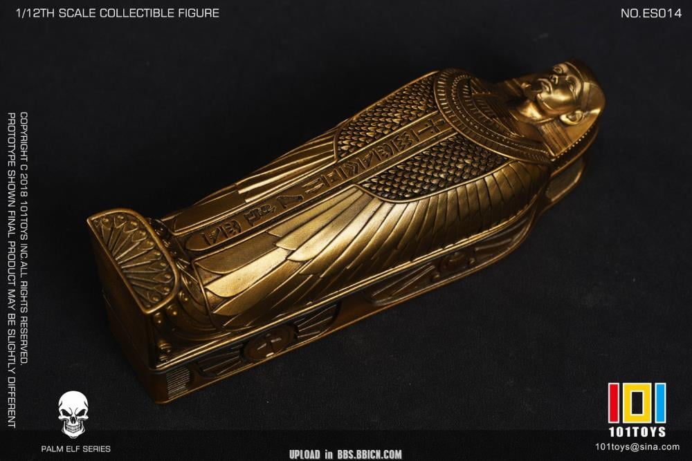 Palm Elf Series Egyptian Mummy 1/12 Scale Action Figure with Sarcophagus Gallery Image 9