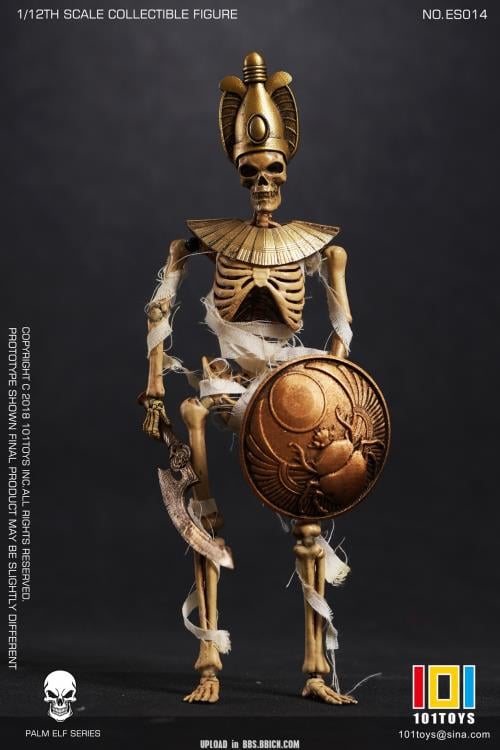 Palm Elf Series Egyptian Mummy 1/12 Scale Action Figure with Sarcophagus Gallery Image 3