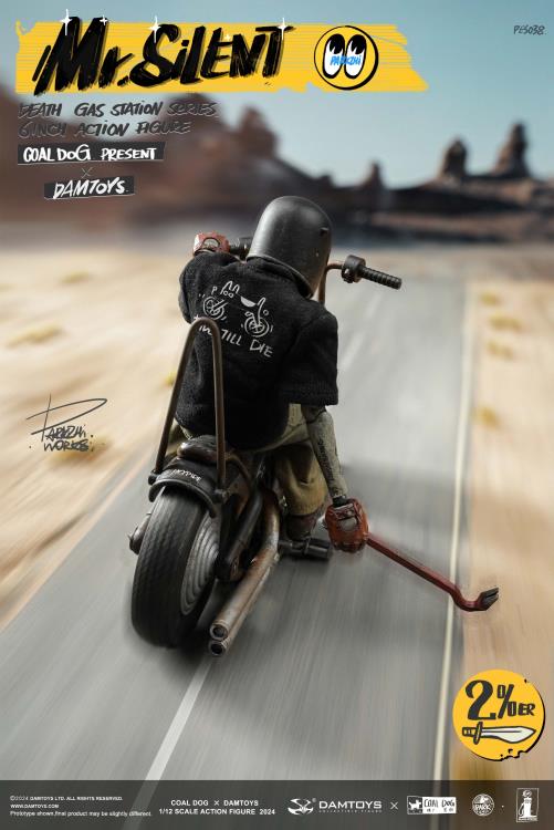 Death Gas Station Mr. Silent (Deluxe Edition) 1/12 Scale Action
