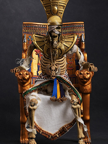 Palm Elf Series Egyptian Mummy 1/12 Scale Action Figure with Throne