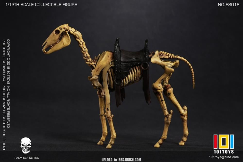 Palm Elf Series Skeleton Horse 1/12 Scale Action Figure (ES016) Gallery Image 4