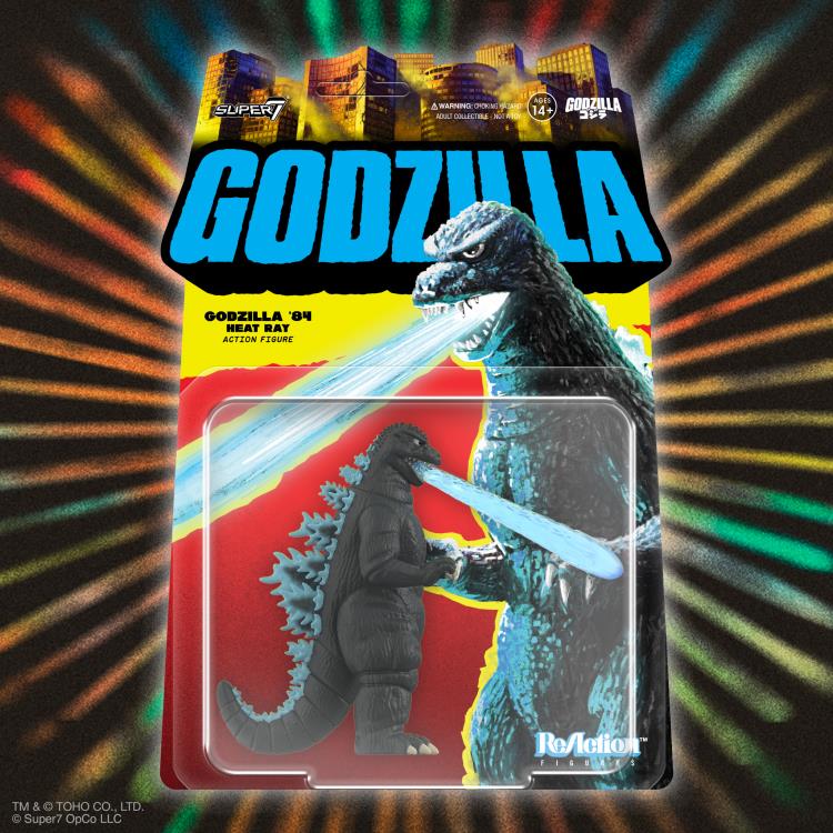 Toho ReAction Godzilla '84 (Heat Ray) Action Figure Gallery Image 5