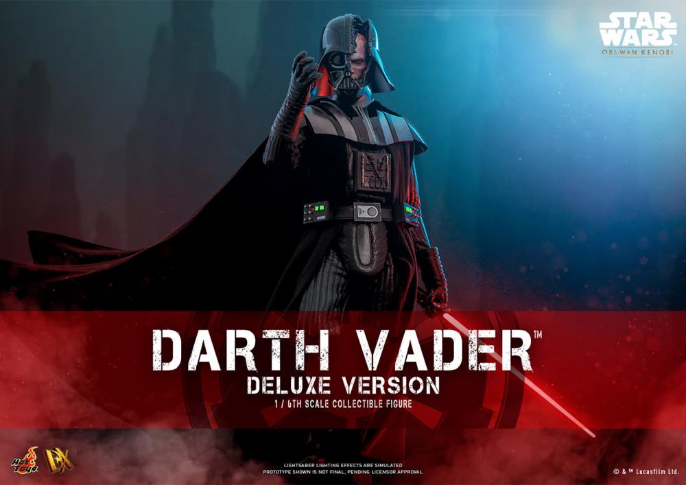 Star Wars: Obi-Wan Kenobi DX28B Darth Vader Deluxe Exclusive 1/6th Scale Collectible Figure Gallery Image 12