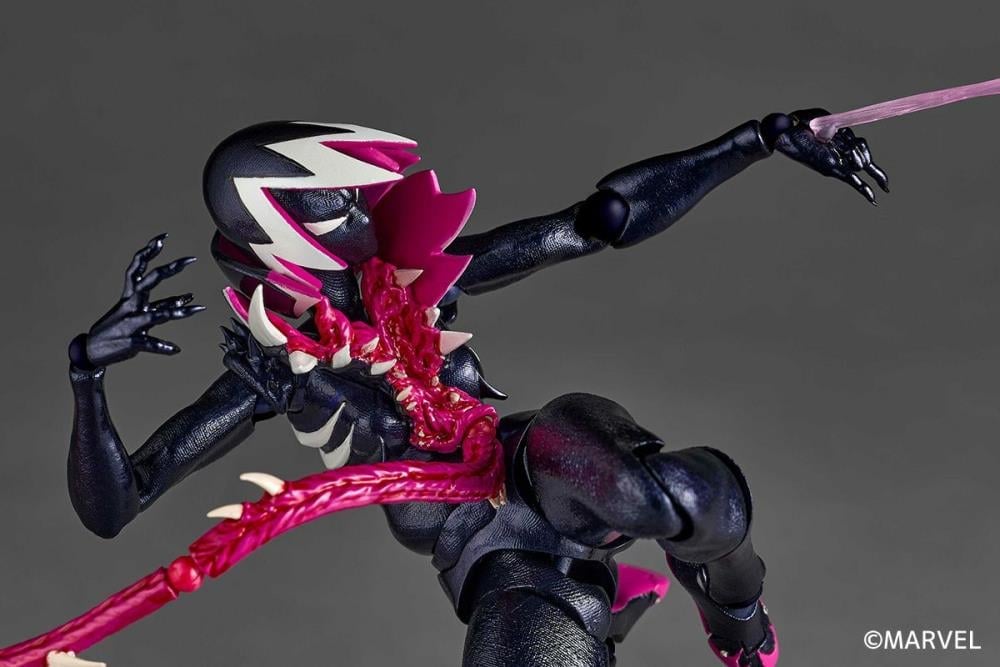 Marvel Amazing Yamaguchi Revoltech NR071 Gwenom Action Figure