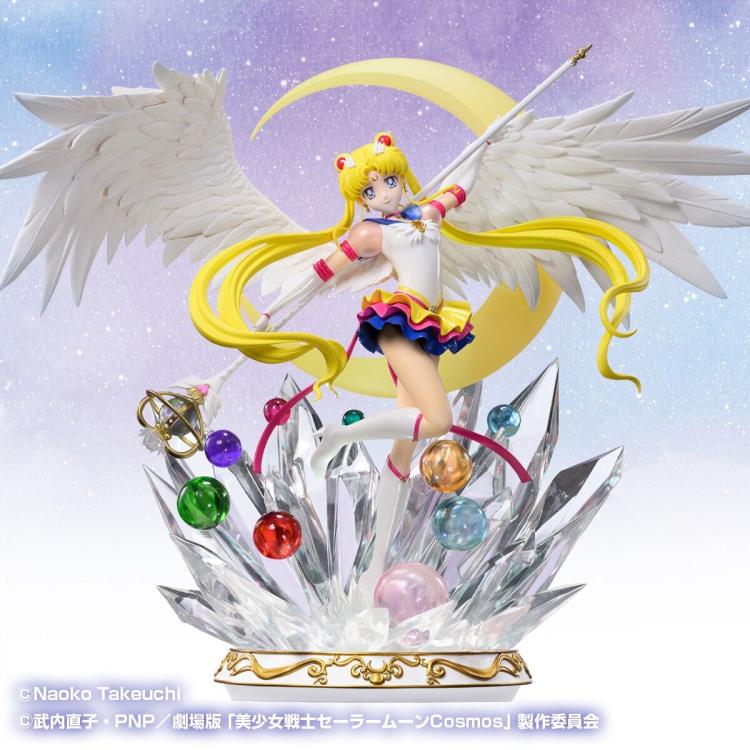 Sailor Moon Cosmos Wonder Statue Work of Art: Eternal Sailor Moon Statue Gallery Image 3