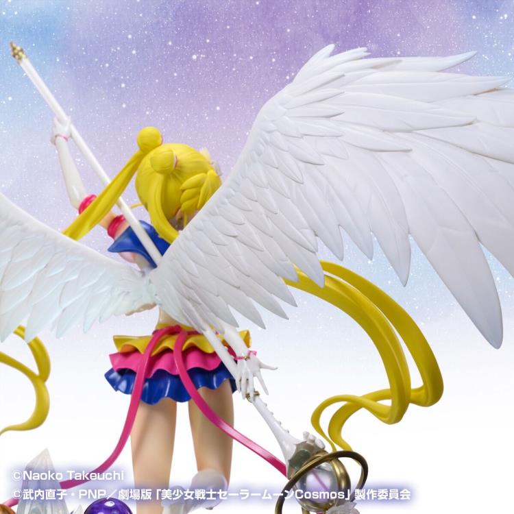 Sailor Moon Cosmos Wonder Statue Work of Art: Eternal Sailor Moon Statue Gallery Image 8