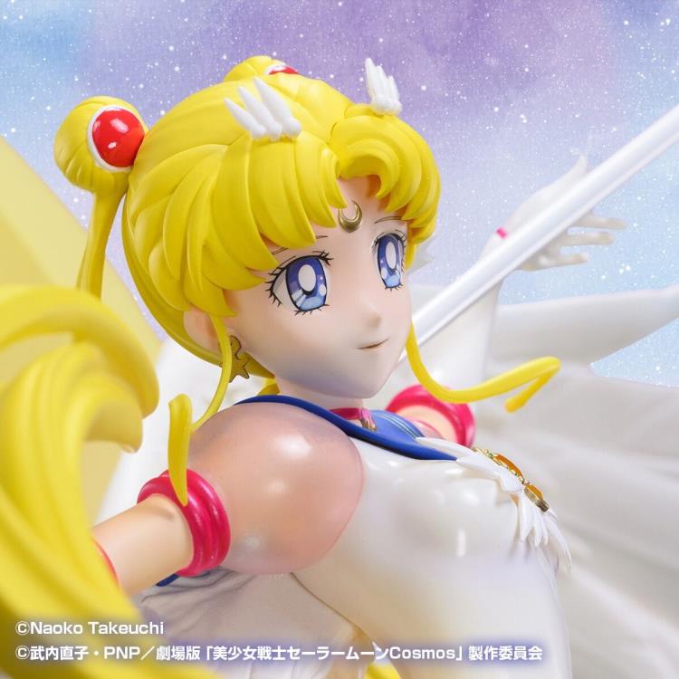 Sailor Moon Cosmos Wonder Statue Work of Art: Eternal Sailor Moon Statue Gallery Image 9