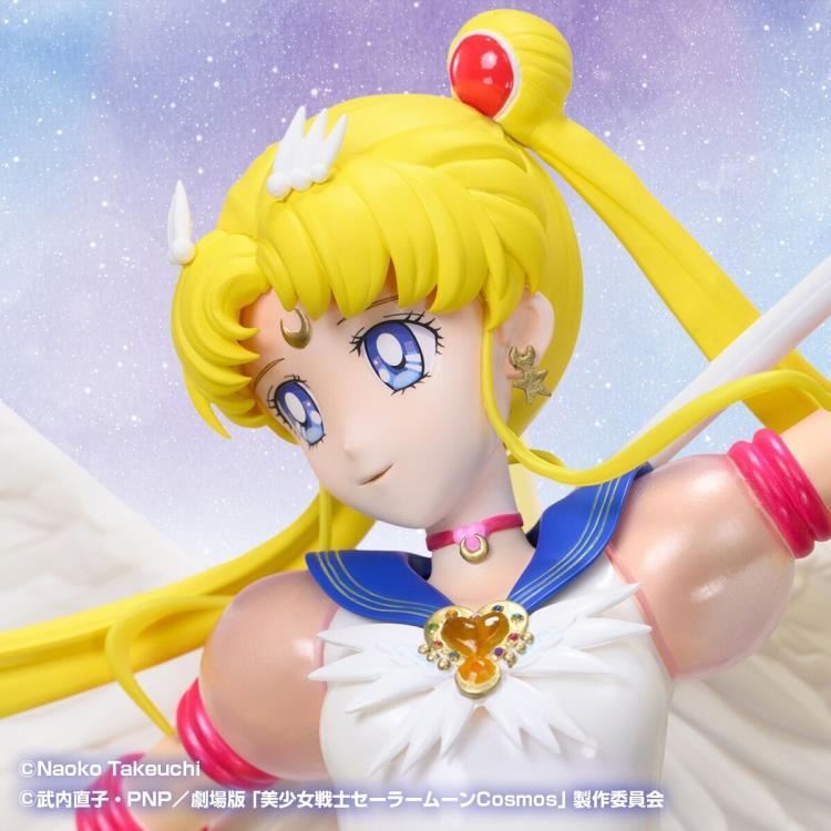 Sailor Moon Cosmos Wonder Statue Work of Art: Eternal Sailor Moon Statue Gallery Image 10