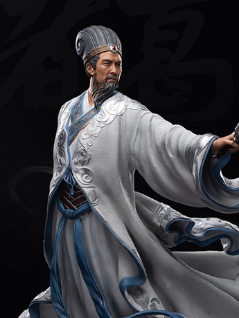 Three Kingdoms Zhuge Liang 1/4 Scale Limited Edition Statue Gallery Image 2