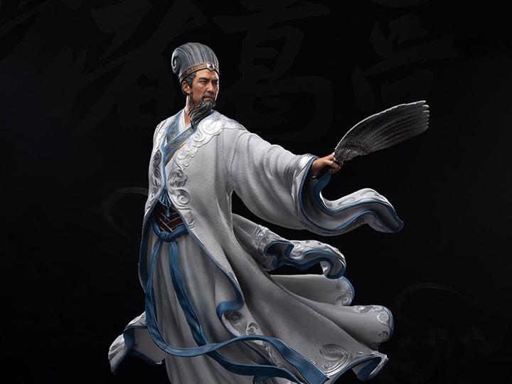 Three Kingdoms Zhuge Liang 1/4 Scale Limited Edition Statue Gallery Image 1