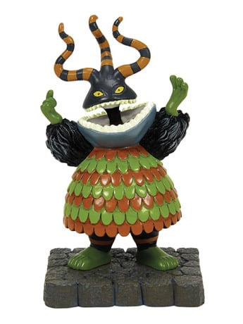 The Nightmare Before Christmas Christmas Village Harlequin Demon Figurine Gallery Image 2