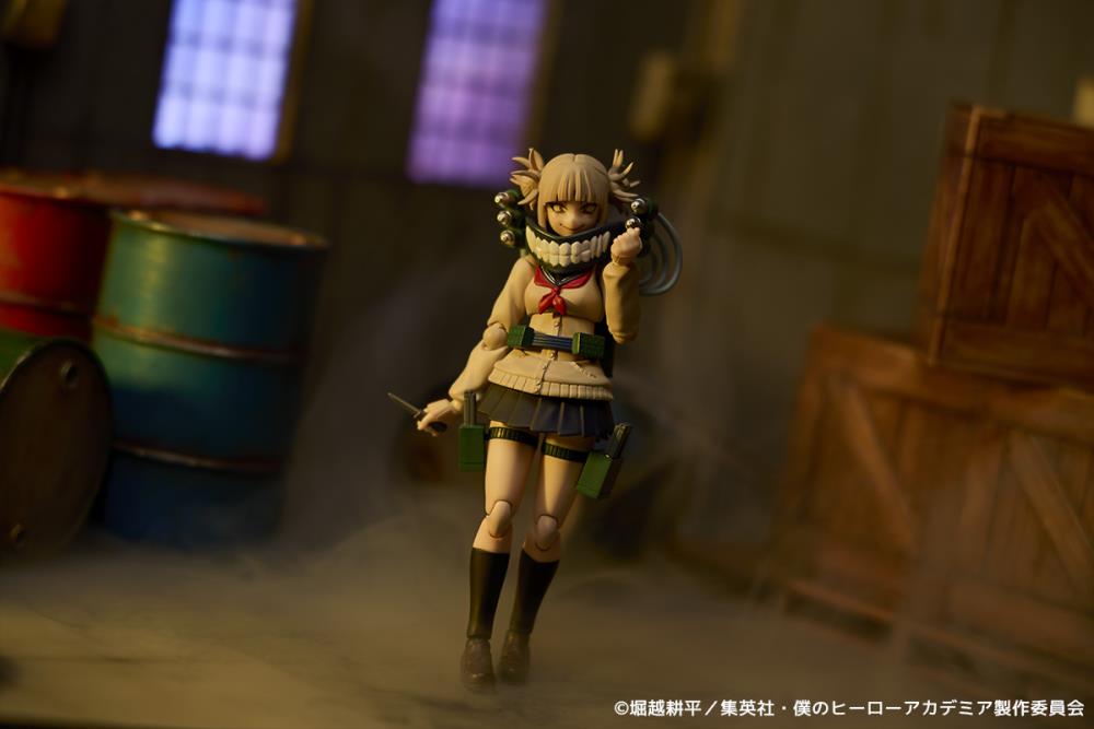 My Hero Academia Amazing Yamaguchi Revoltech NR072 Himiko Toga Action Figure Gallery Image 3